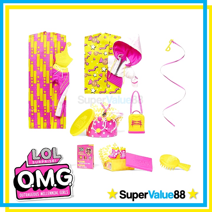 Original LOL Surprise! OMG Sports Vault Queen Gymnastics Fashion Doll