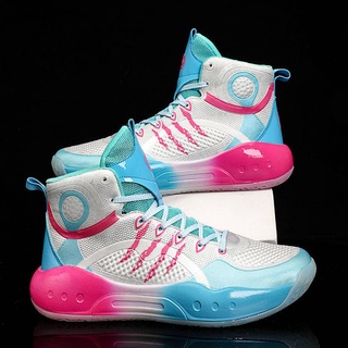 lebron cotton candy shoes