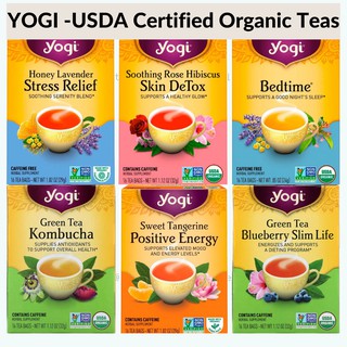 Yogi -USDA Certified Organic Teas