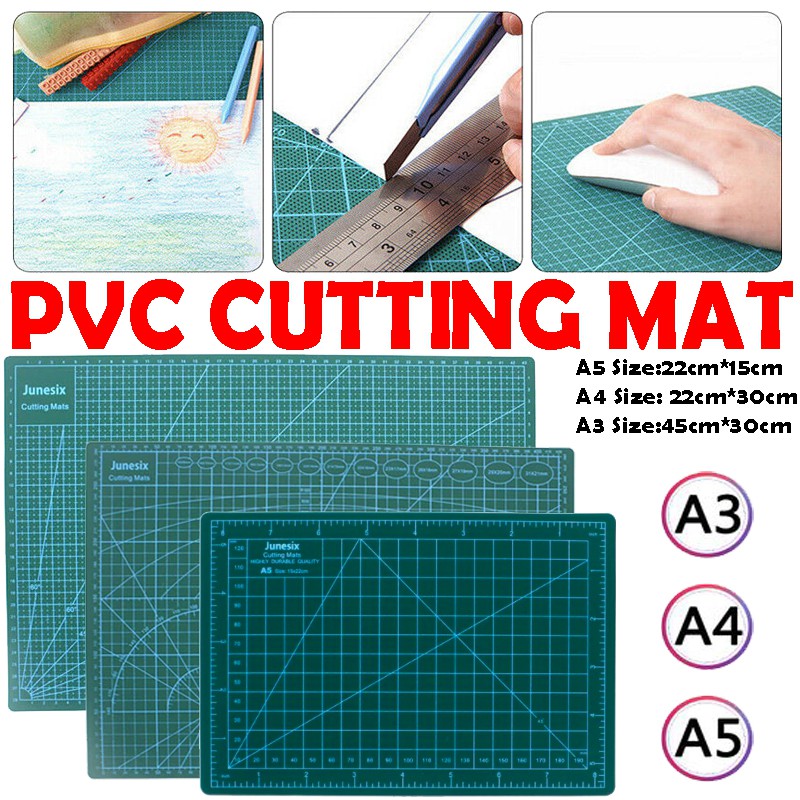 A3 A4 A5 PVC Cutting Mat Double-sided Patchwork Cut Pad Manual Diy