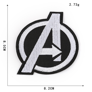 Embroidery calibrated to do Iron Man Marvel Spider-Man cartoon clothing accessories embroidery cloth patch stickers affixed #6