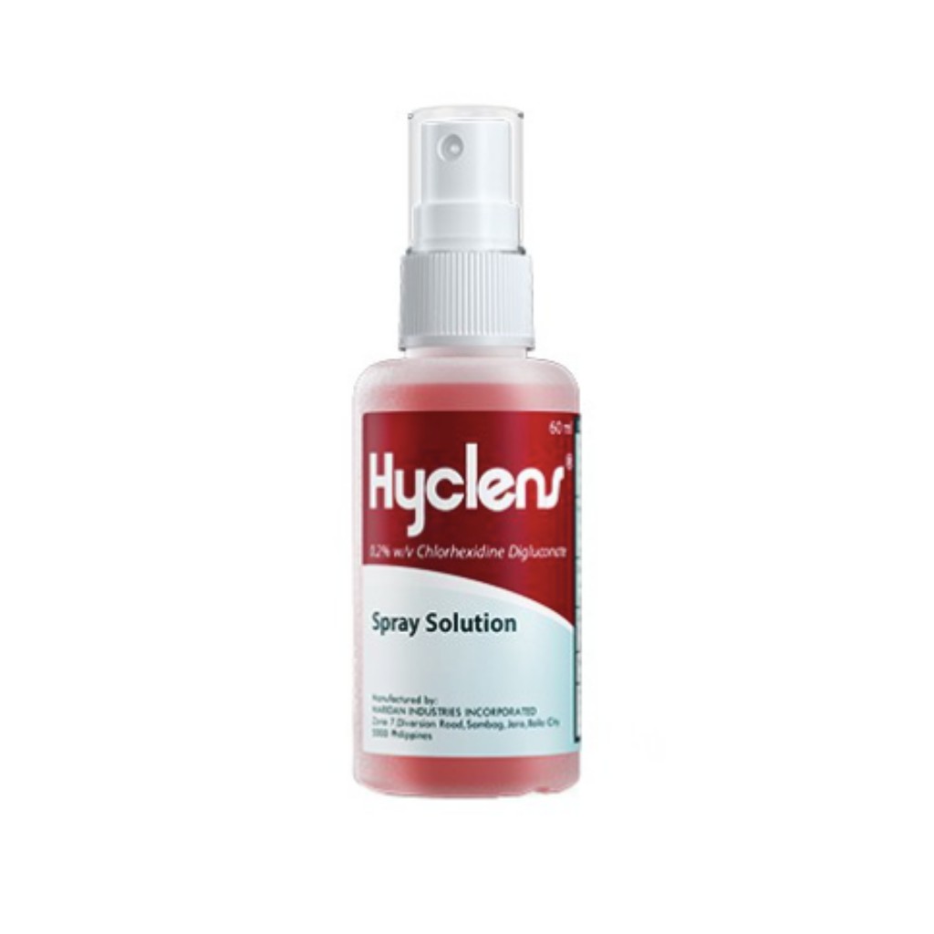 Hyclens Wound Spray Solution 60 mL Shopee Philippines