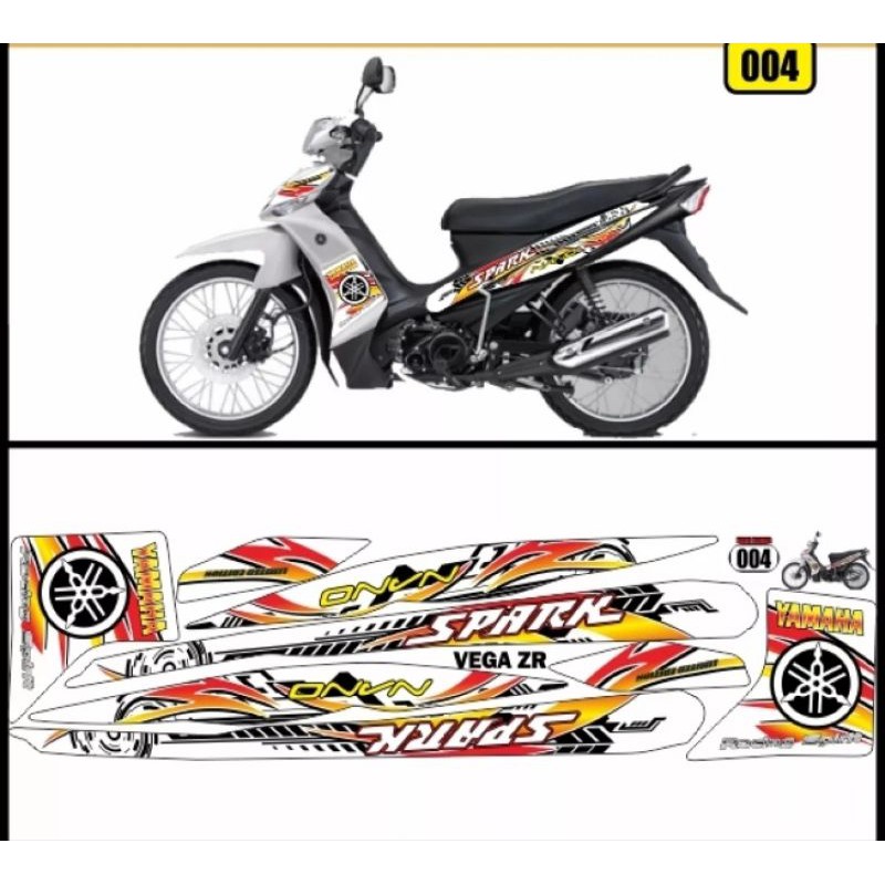 Striping Variation Vega Zr Vega Zr Decal Vega Zr Variations Shopee Philippines