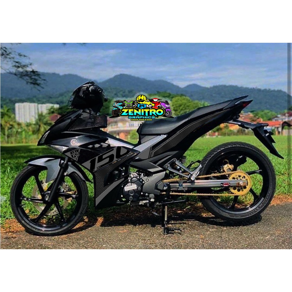 SNIPER 150 HONEYCOMB DECALS (FADE EFFECT) | Shopee Philippines