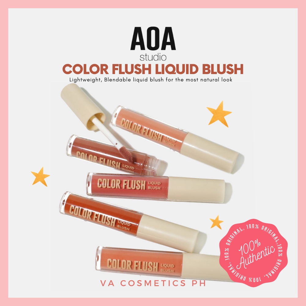 AOA Studio Color Flush Liquid Blush Shopee Philippines