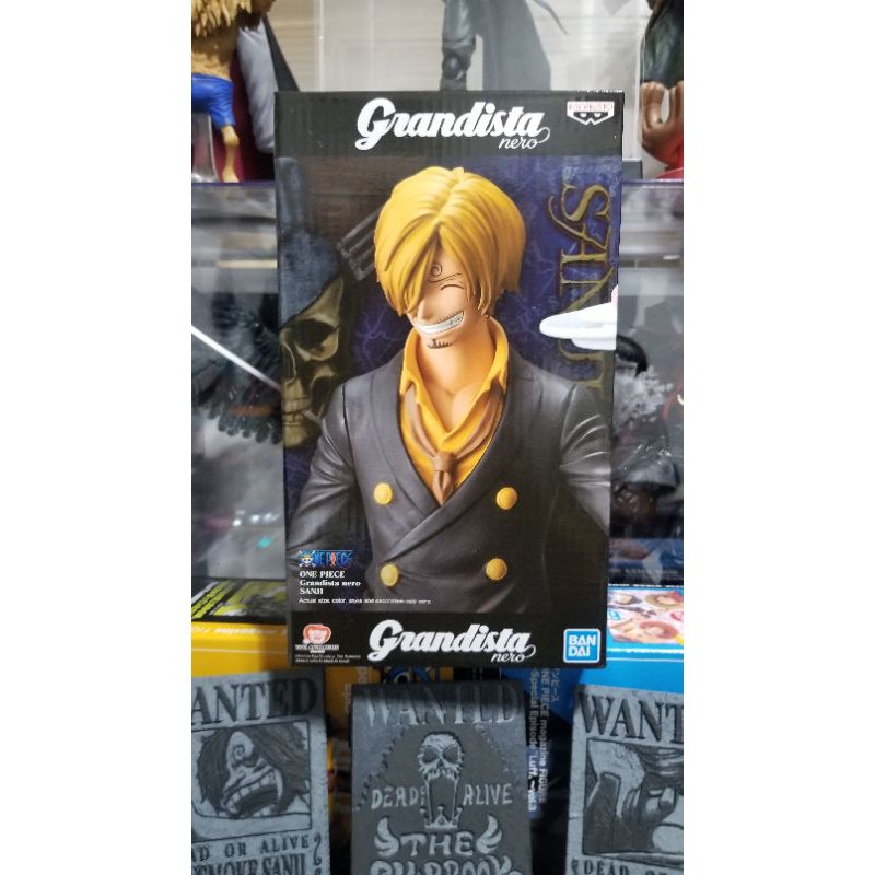 Authentic Grandista Nero Sanji One Piece Action Figure Shopee Philippines