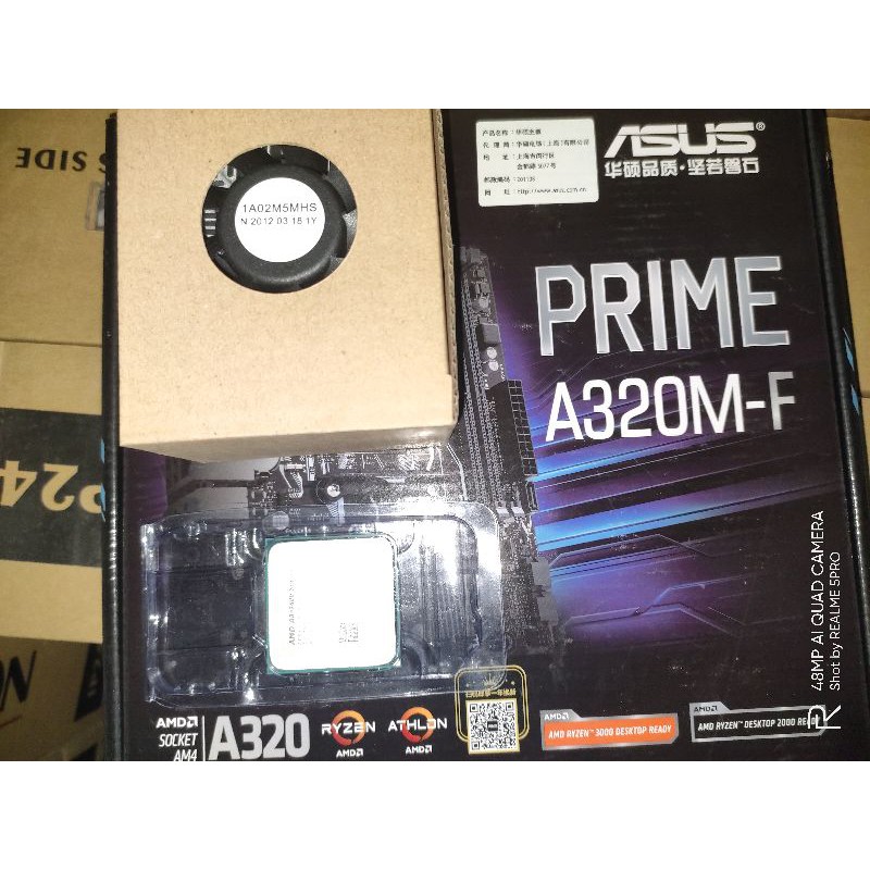 AMD A8 9600/ Asus Prime A320m-f Bundle | Shopee Philippines