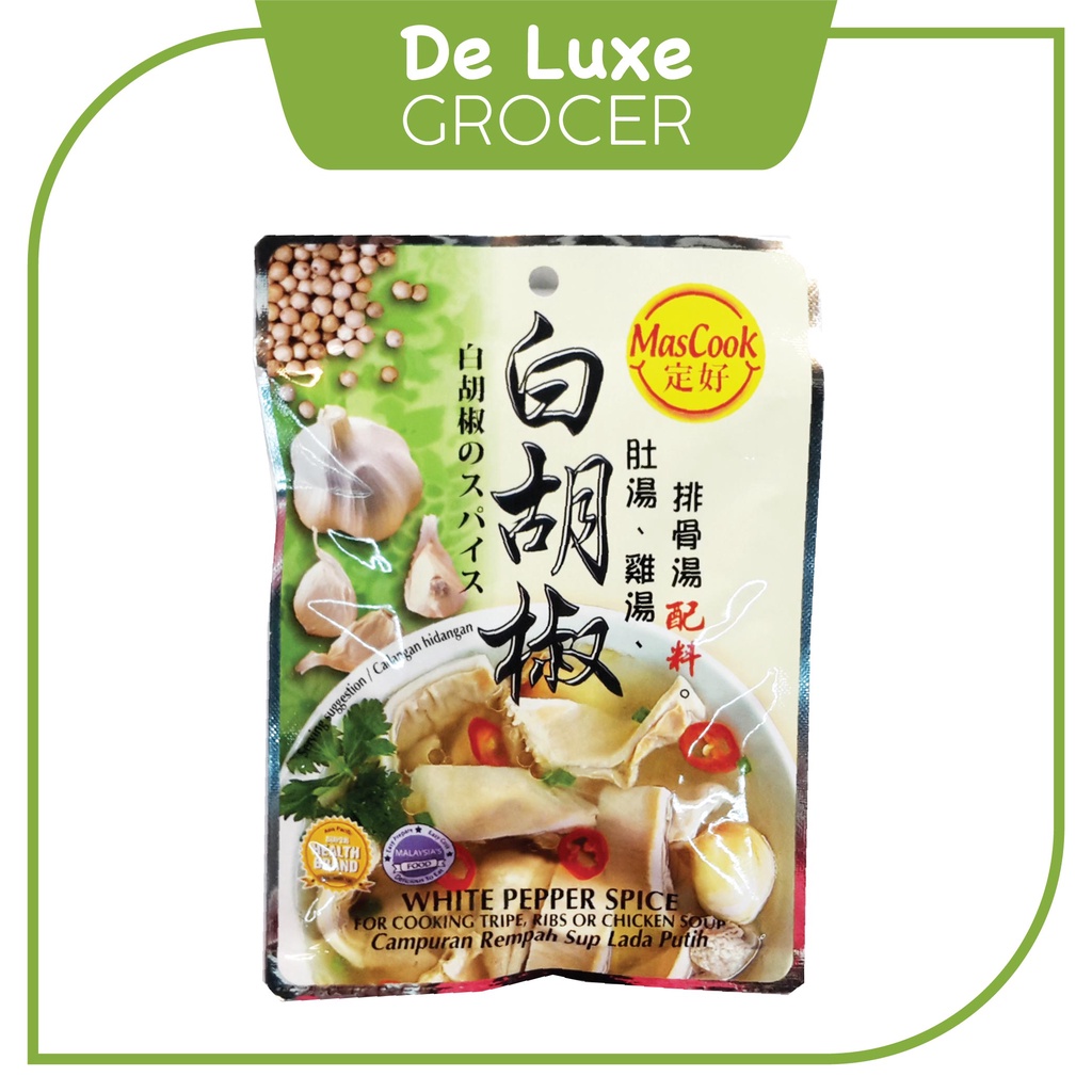 MsCook White Pepper Spice Soup Fixed Ingredients 30g Shopee Philippines
