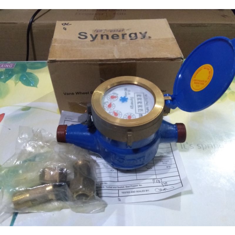 Synergy water meter (15mm) 1/2