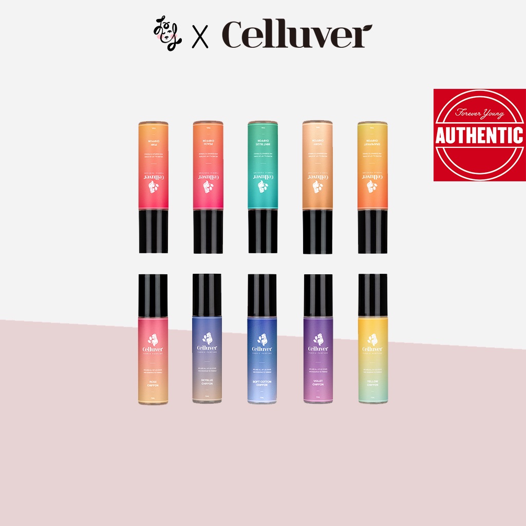 Celluver x STAYC Fabric Perfume (10 scent)/Fabric Perfume Chiffon (3