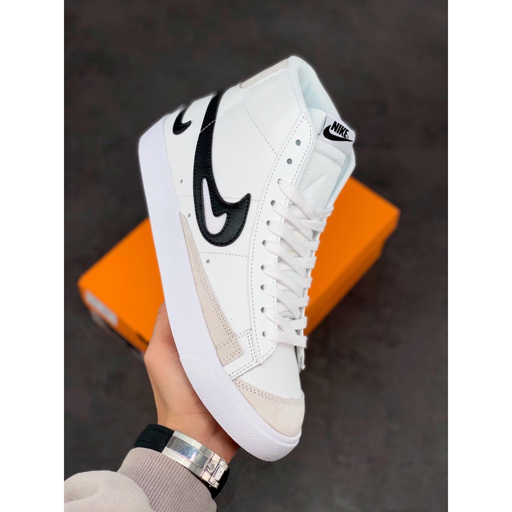 nike blazer mid qs hh gold white hook