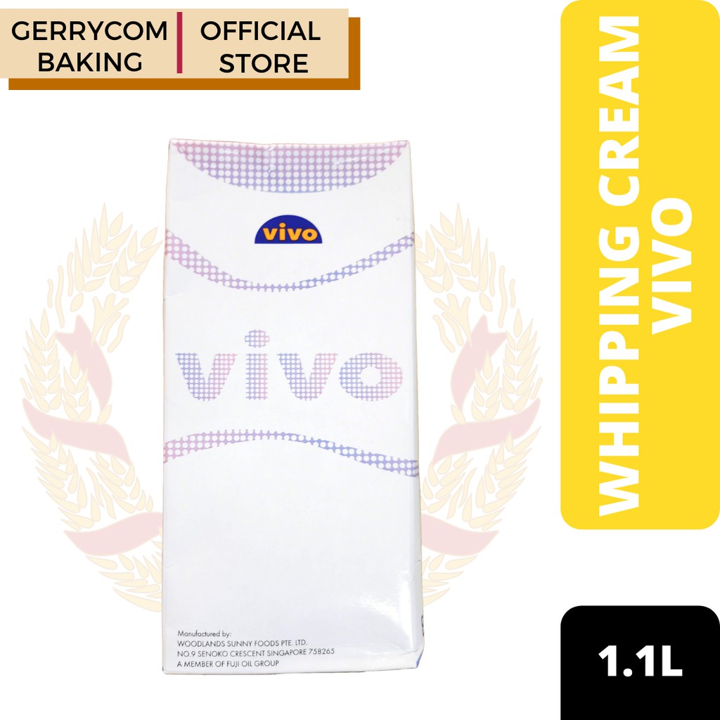 Vivo Whipping Cream 1 Liter Shopee Philippines