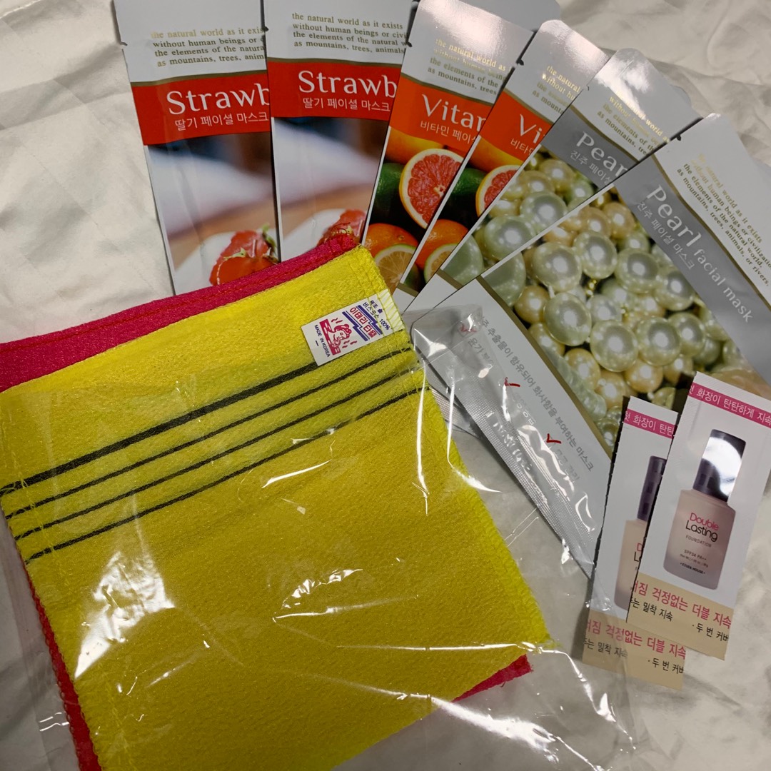 Korean Exfoliating Mitt / Korean Exfoliating Towel Shopee Philippines