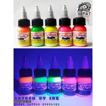 ARTECH UV INK COLORS - UV LIGHT INK COLORS | Shopee Philippines