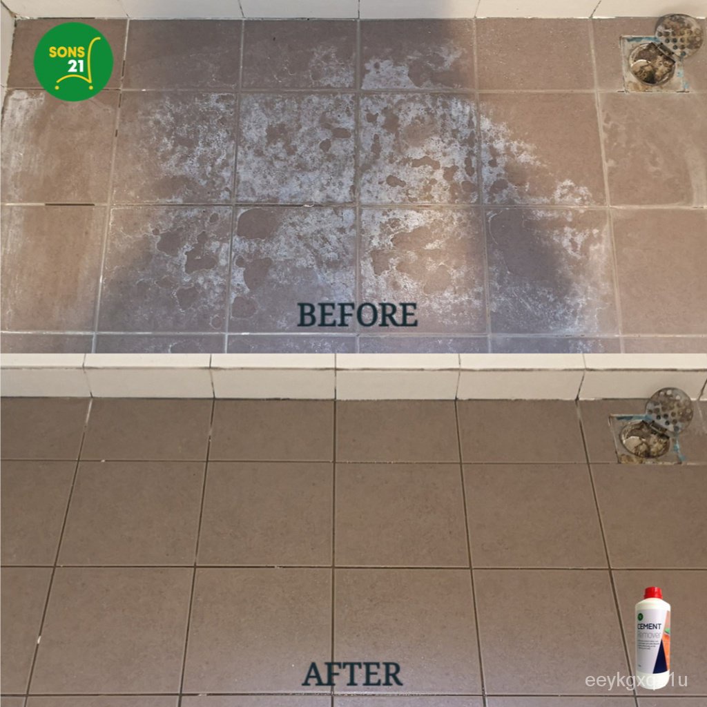 Cement Remover Removes Cement Stain & Grout & Rust & Hard Water on