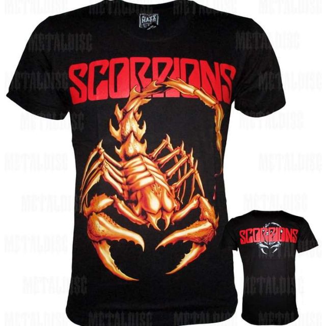 SCORPIONS ROCK BAND SHIRT size S M L XL. Shopee Philippines