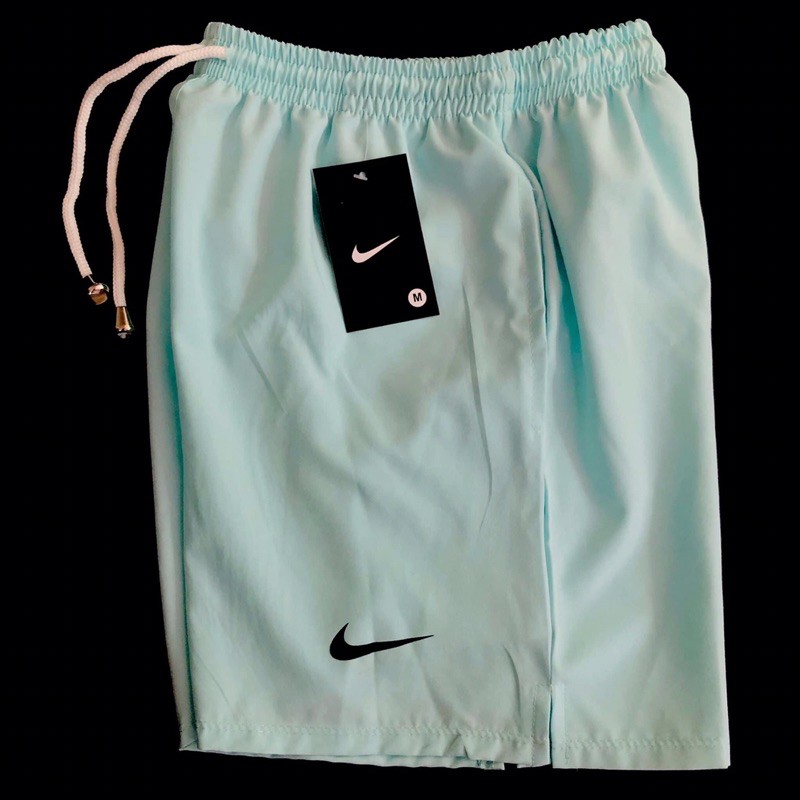 mint green nike shorts