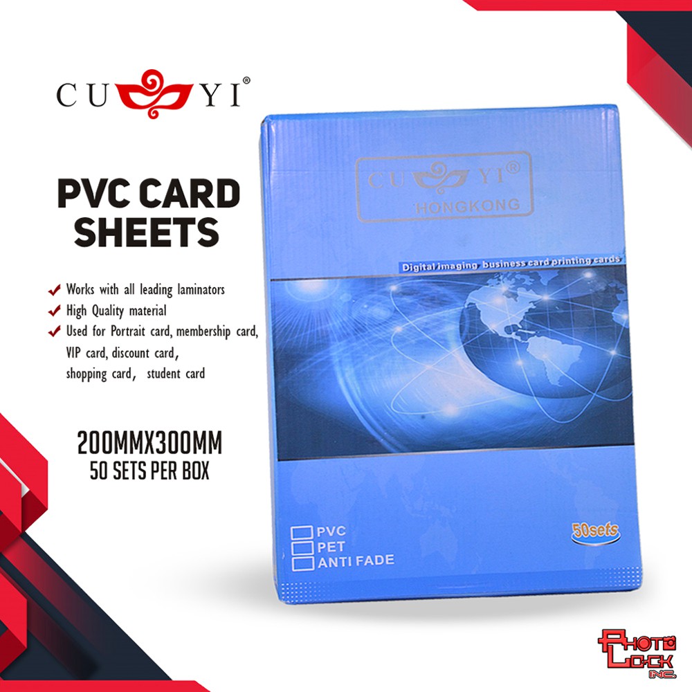 PVC SHEET A4 SIZE for ID PRINTING (50SETS) Shopee Philippines