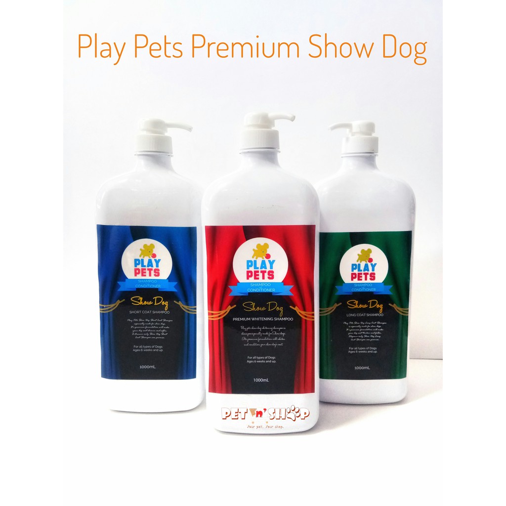 Playpets Premium Show Dog Shampoo&Conditioner Shopee Philippines