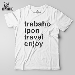 Trabaho Ipon Travel Enjoy Shirt - Adamantine - ST #3