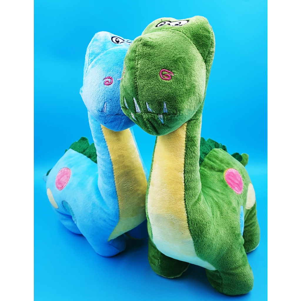 Royal Selection Dinosaur Plush Toy Green and Blue Cute Hobbies Cartoon