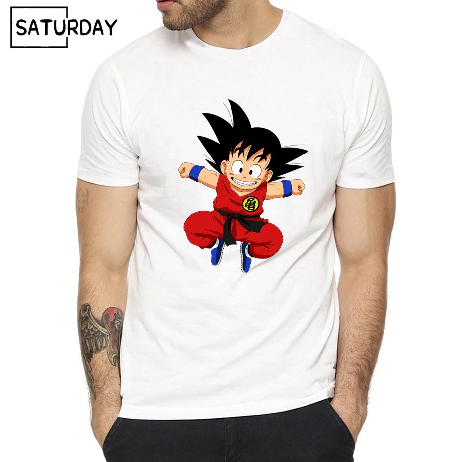 Dragon Ball Z Super Saiyan Design 19 Casual Anime Tee Shirt Sports Men S T Shirt Shopee Philippines