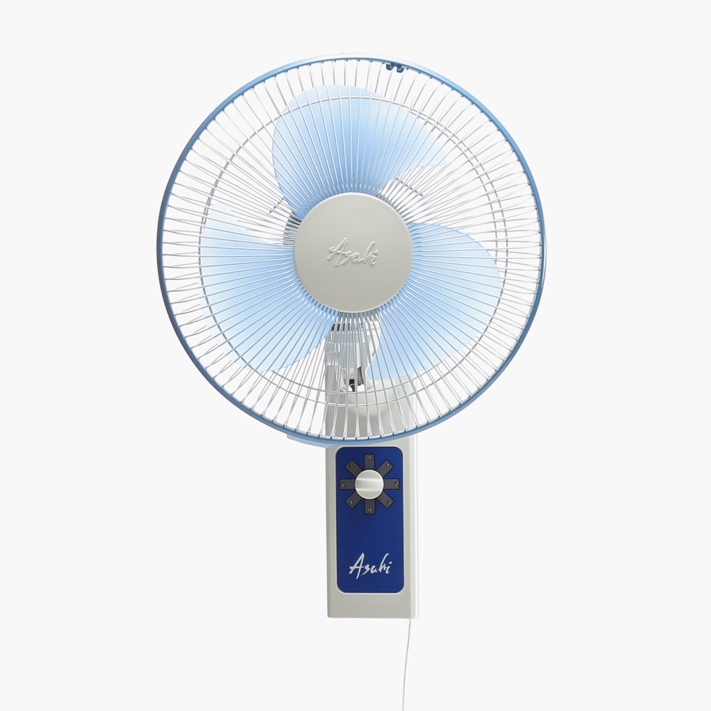 Asahi Wall Mounted Fan 12in Wf 324 Blue