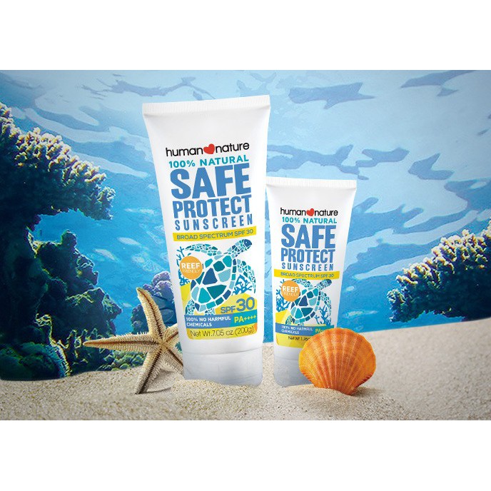 human nature sunscreen for face