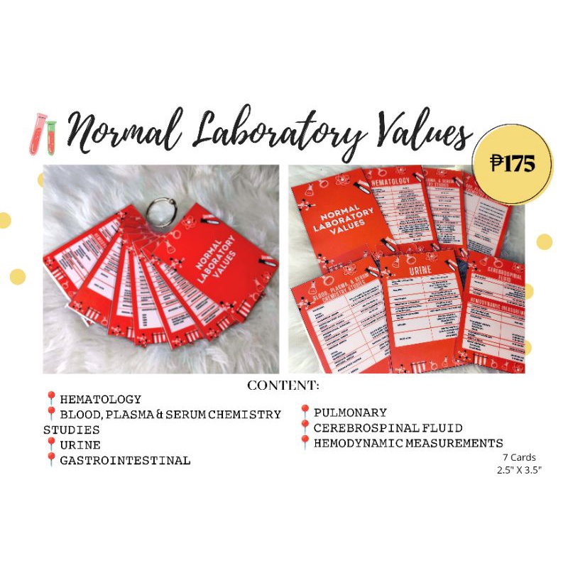 normal-lab-values-flashcards-shopee-philippines