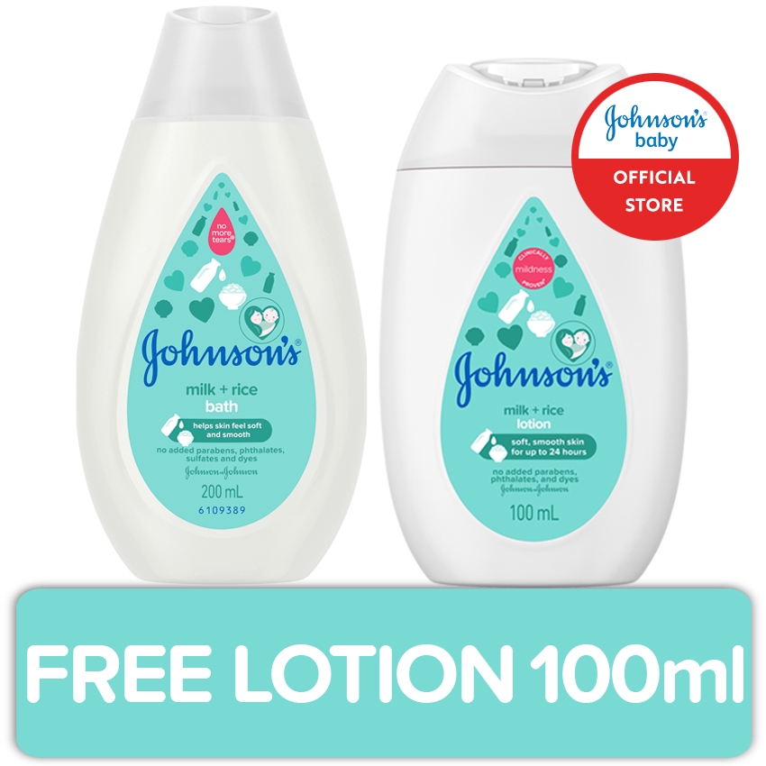 johnson milk lotion