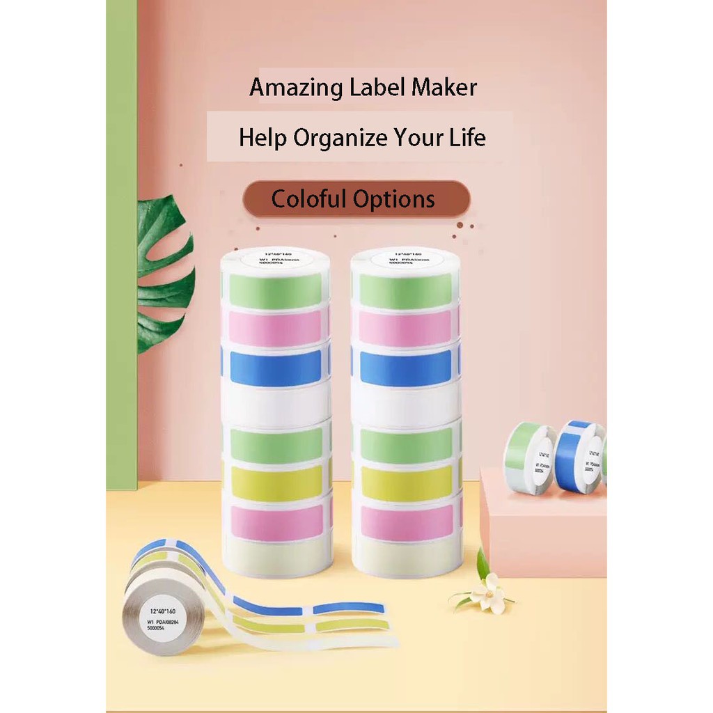 D11/D61 Thermal adhesive Label Tape Label Sticker Waterproof used for