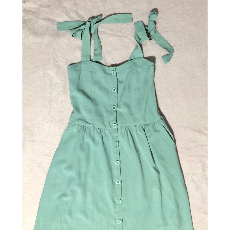 Mint Green Maxi Dress | Summer Dress | Beach dress | Shopee Philippines