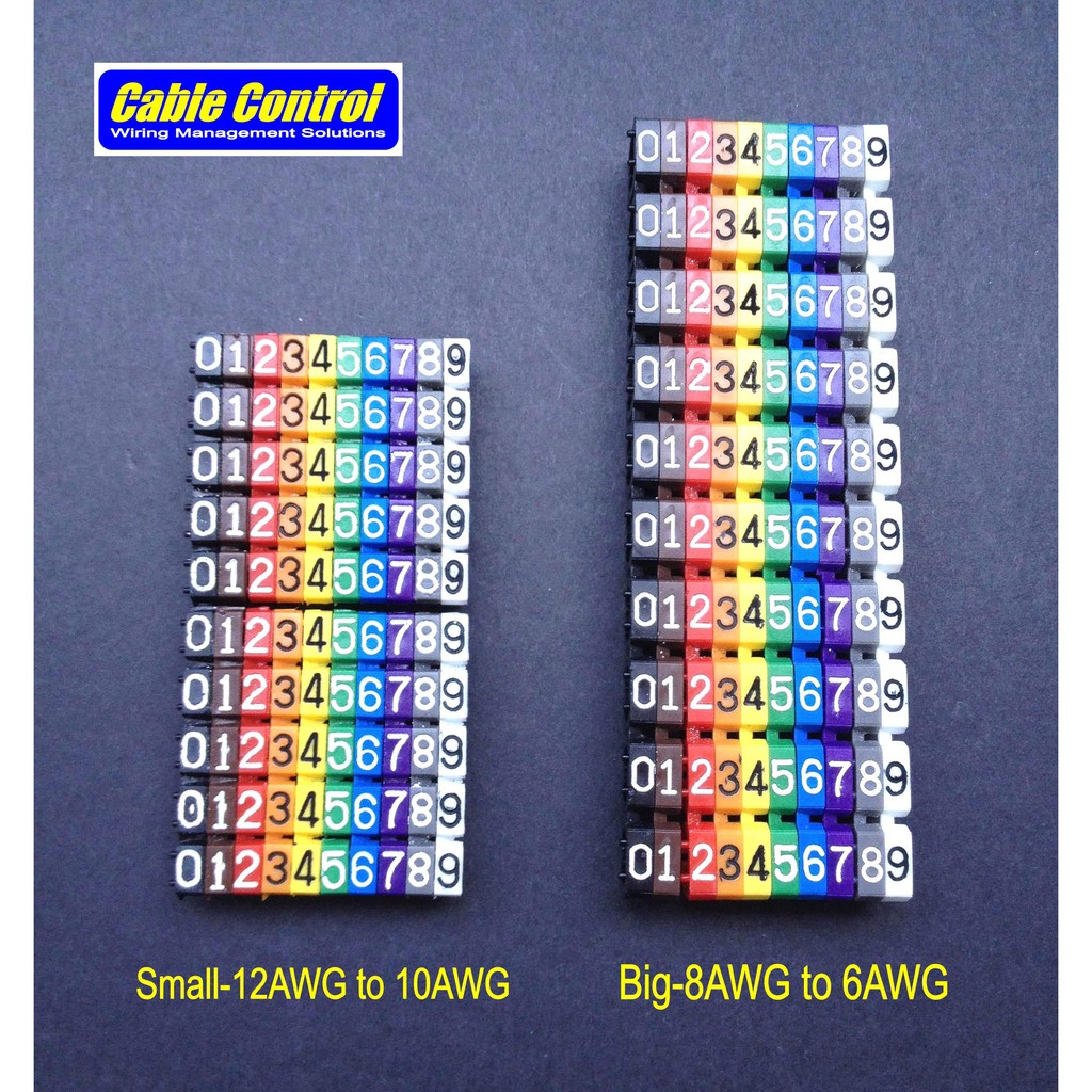 cable number tags