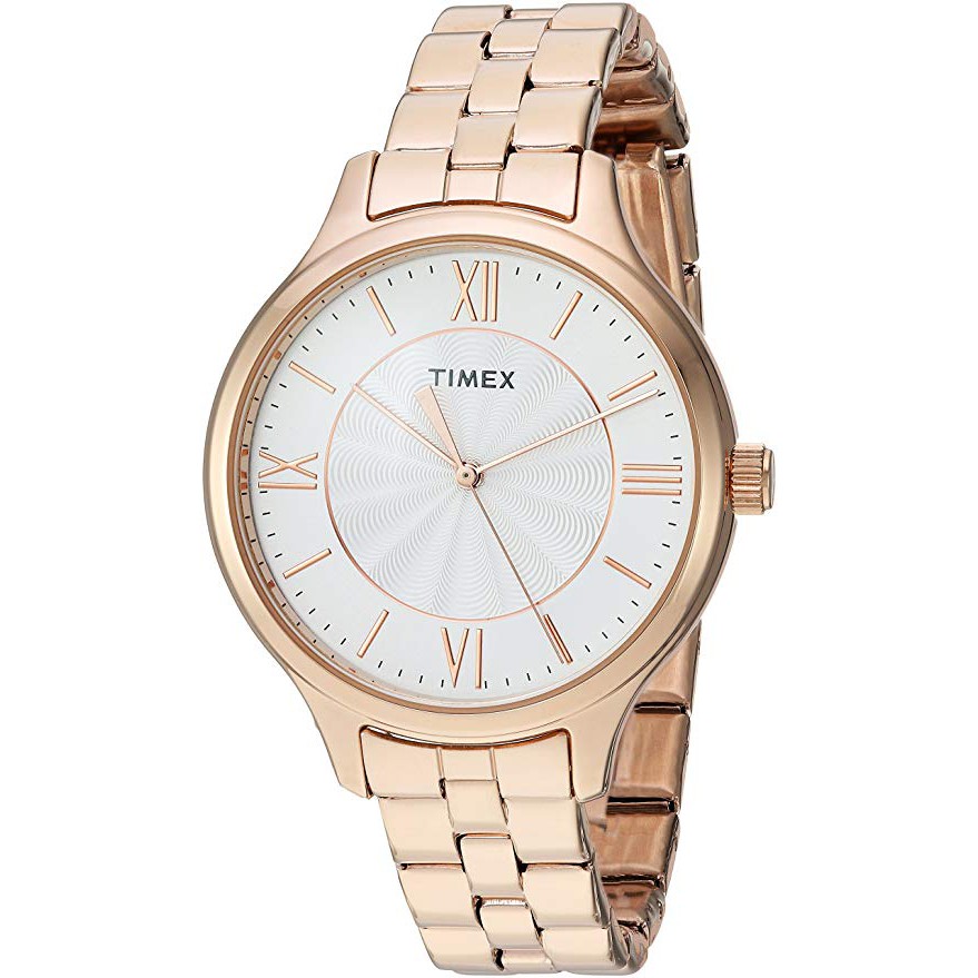 Women's Watch Timex Rose Gold Stainless Steel TW2R28000 | Shopee Philippines