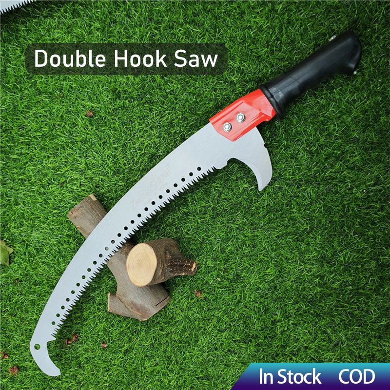 Double Hook Woodworking Hacksaw Tree Trimming Long Extension Pruning