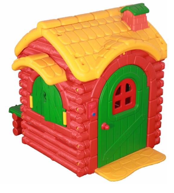 log cabin playhouse plastic