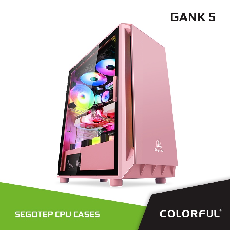 Segotep GANK 5 case atx matx itx (cooling fan, graphics card ...