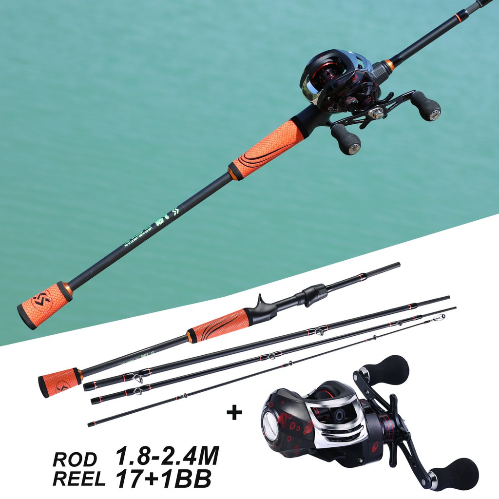 teal fishing rod and reel