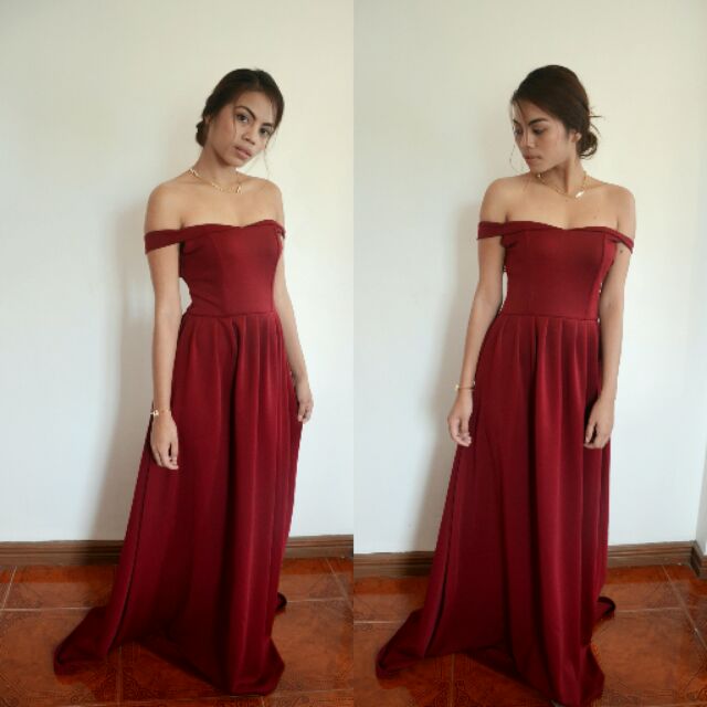 long dress for debut party