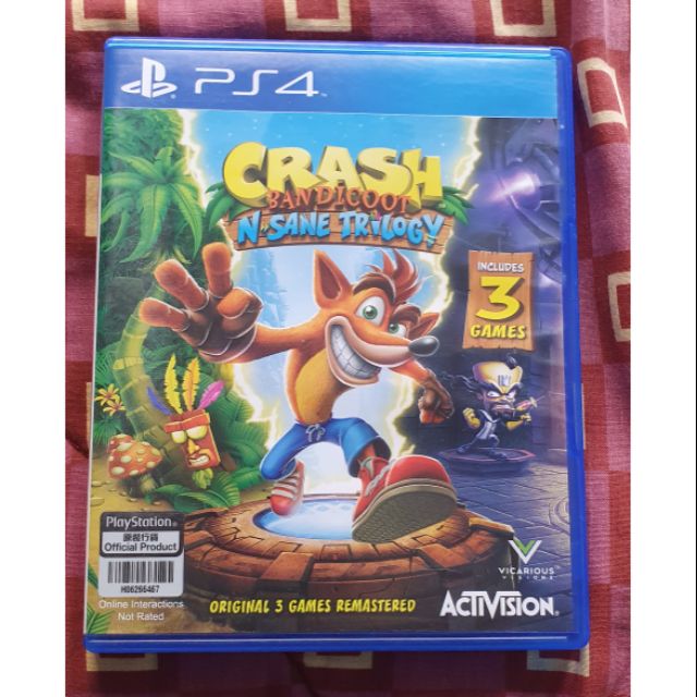 crash bandicoot for ps4