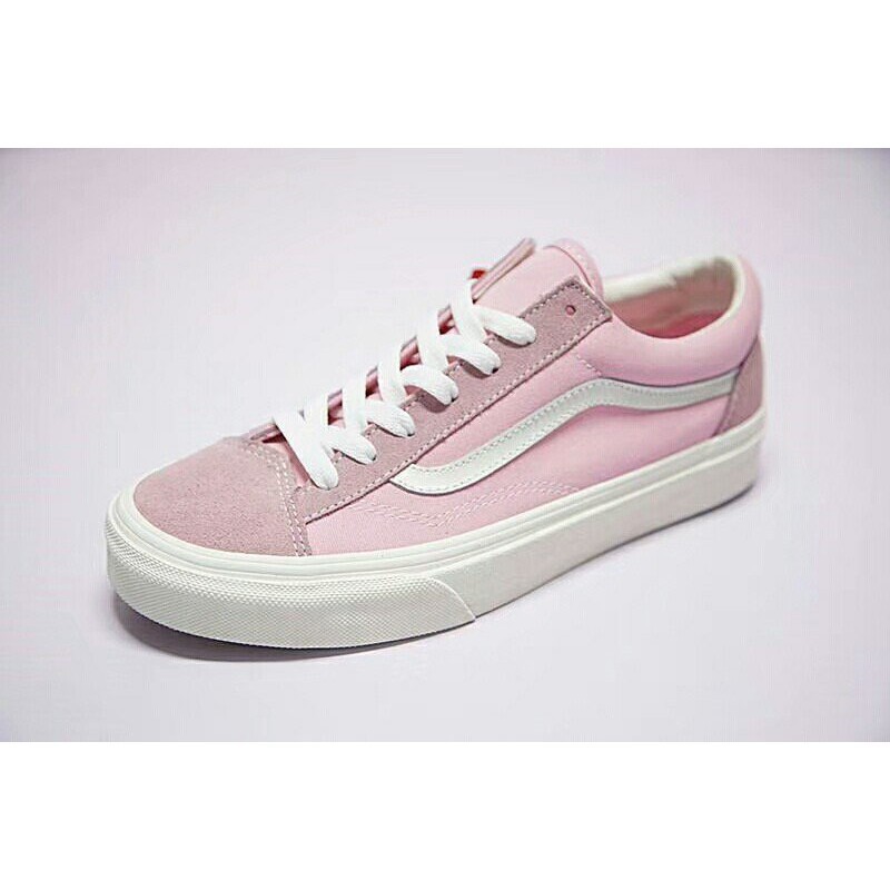 vans old skool pink suede