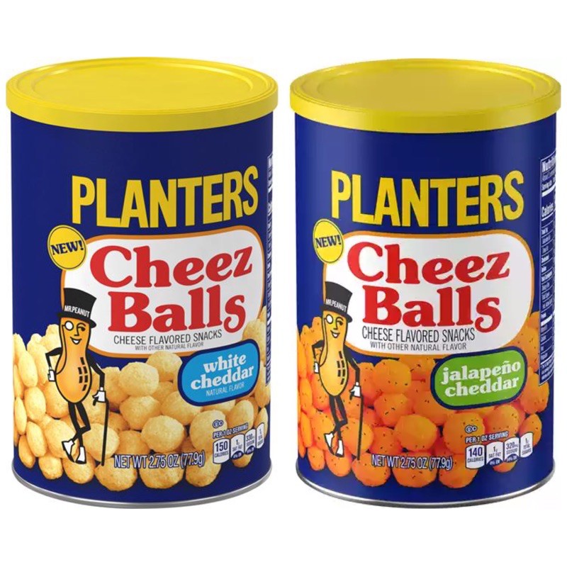 PLANTERS Cheez Balls, Cheese Curls & Cheez Balls Jalapeño Cheddar Shopee Philippines