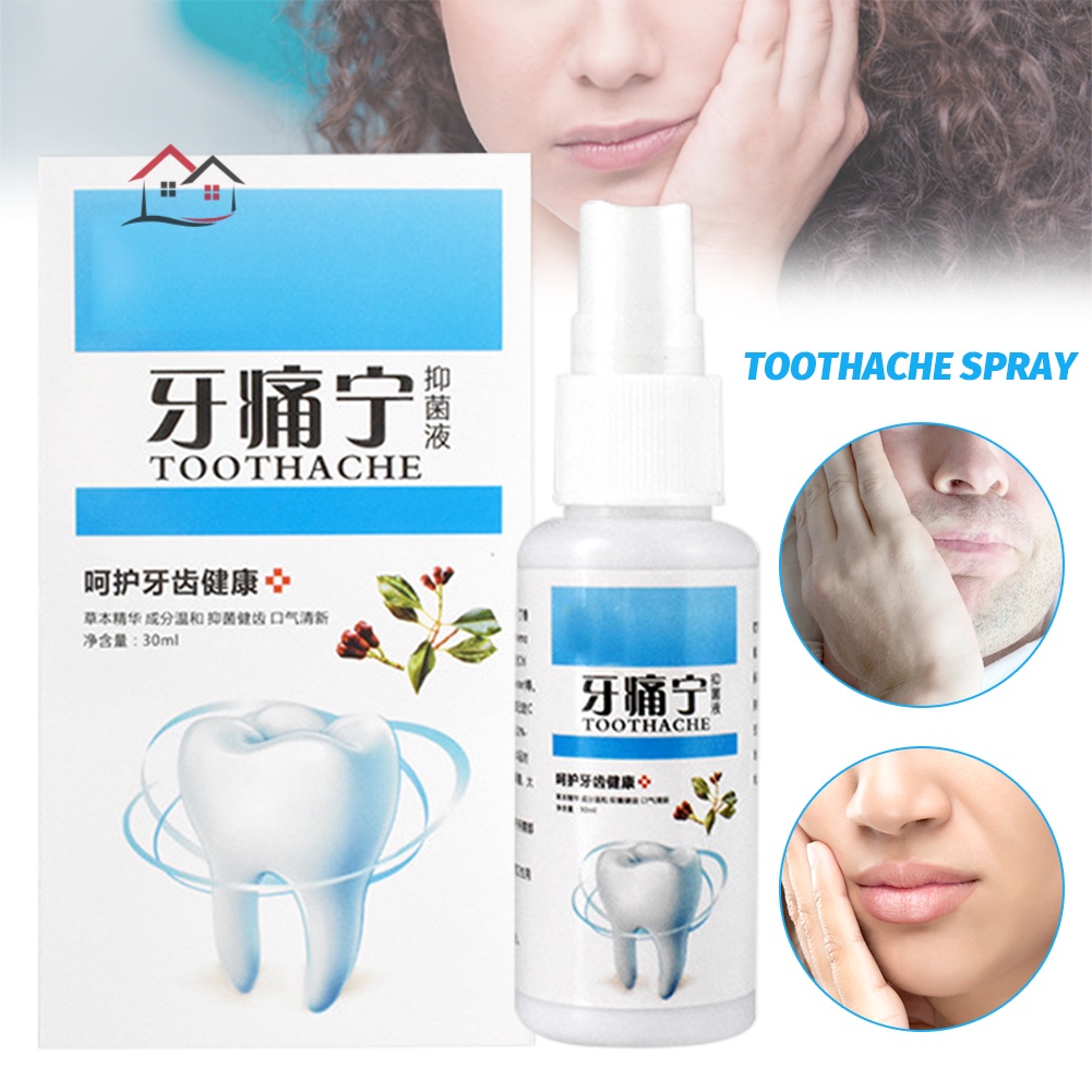 Toothache Treatment Spray Relieves Periodontitis Tooth Decay Pains ...