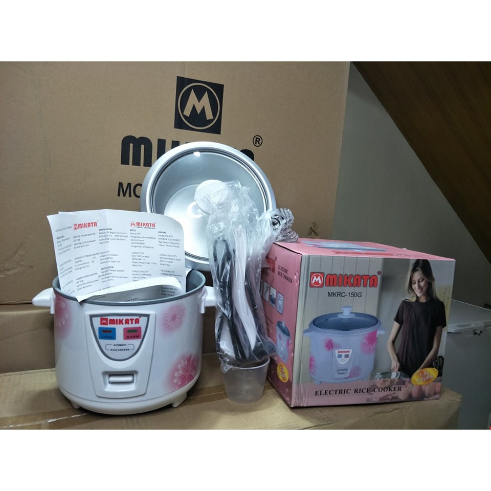 MIKATA RICE COOKER MKRC-150G | Shopee Philippines