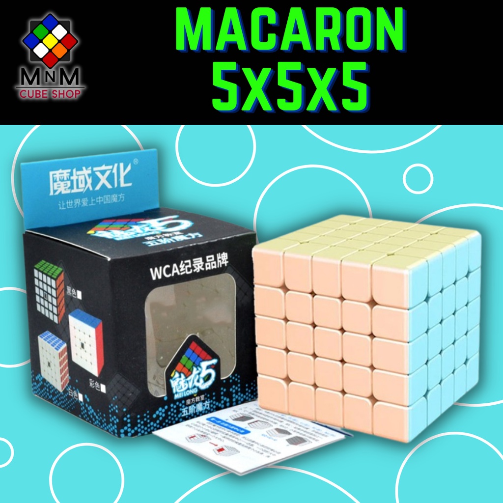 Rubik's Cube Macaron Meilong Series puzzles 2x2 3x3 4x4 5x5 pyraminx cube  puzzle rubiks cube | Shopee Philippines