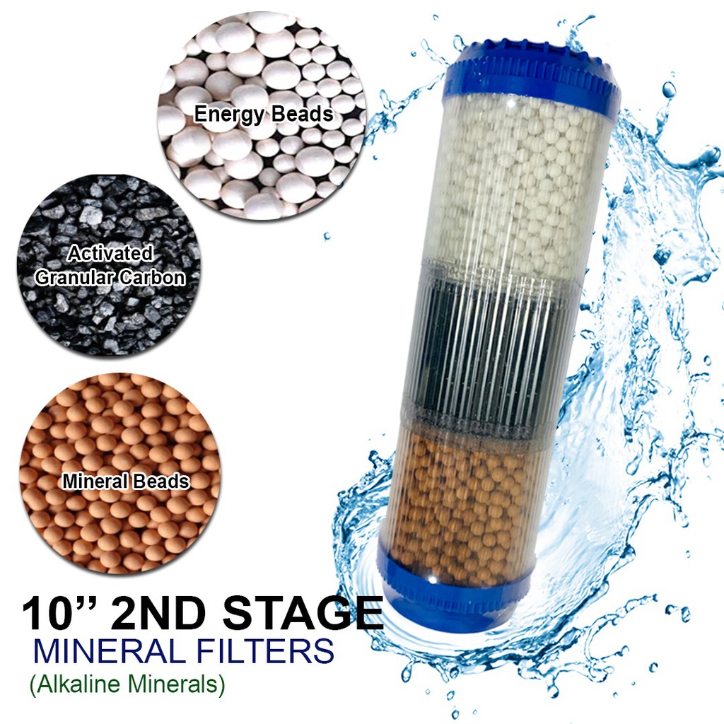 High Grade 10 Inches Ceramic Mineral Stone Water Filter Cartridge 