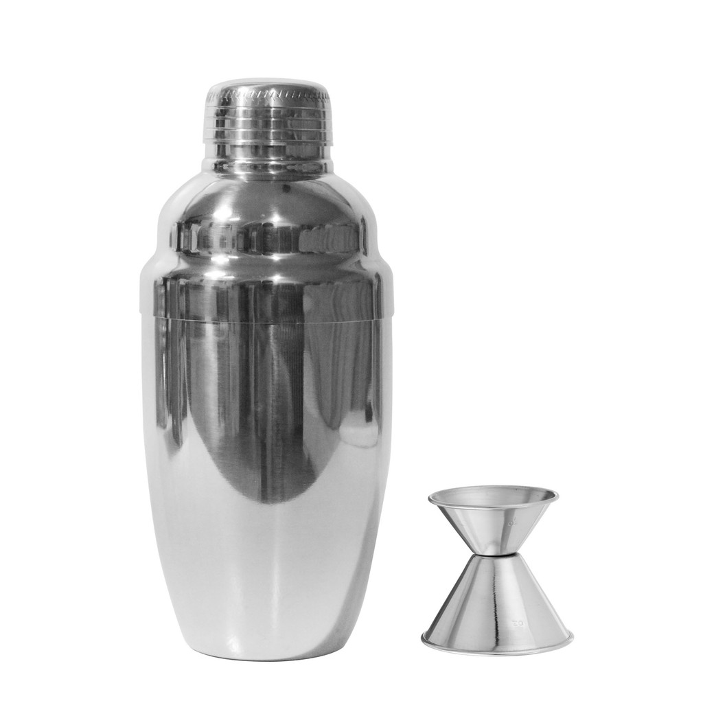 Cocktail Shaker 500ml Stainless Steel for drinks alcohol wine juice and ...