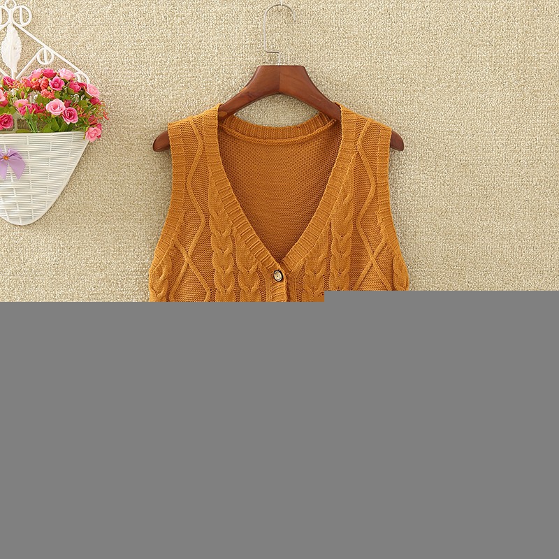 sleeveless sweater cardigan