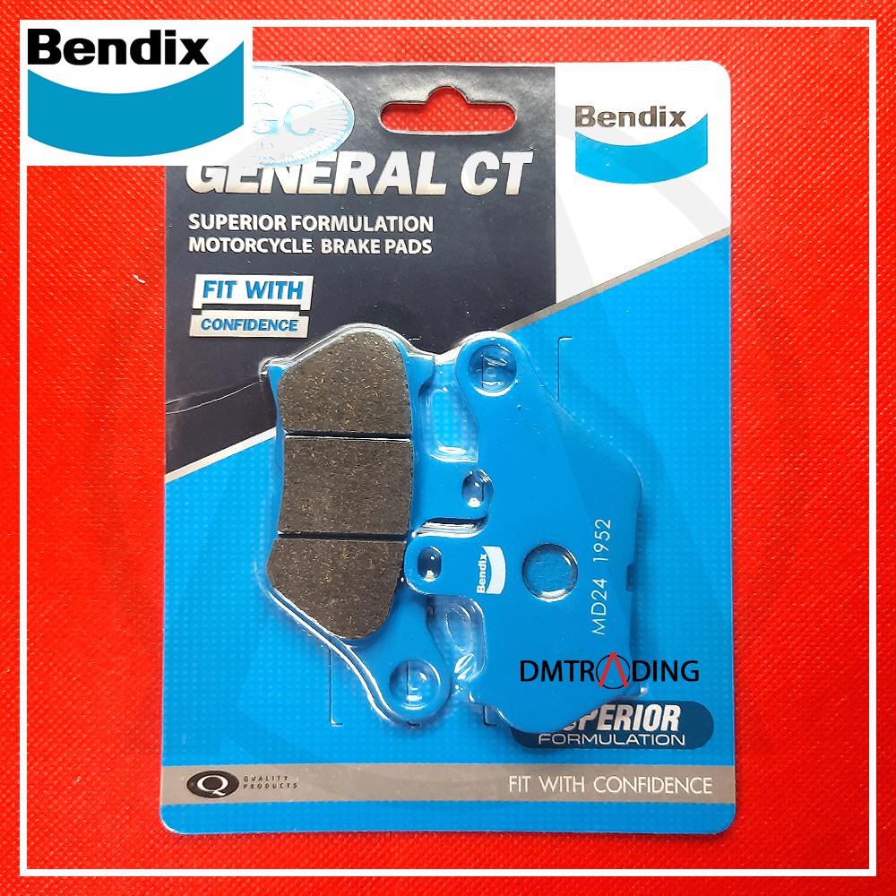 Brake Pads MD24 (Mio Sporty Smiley) by Bendix Shopee Philippines