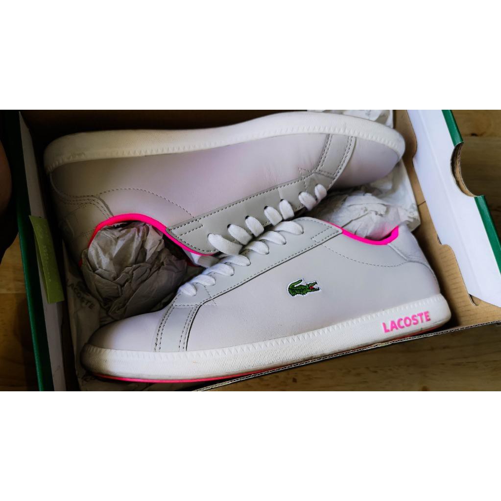 lacoste graduate pink